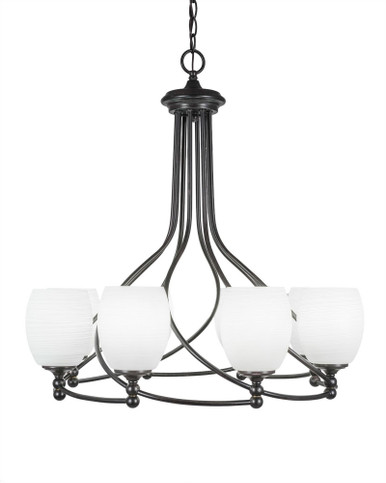 Capri 8 Light Medium Chandelier by Toltec 908-25526 - 908-25526