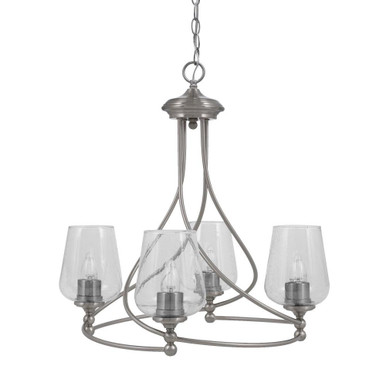 Capri 4 Light Medium Chandelier by Toltec 904-BN-210