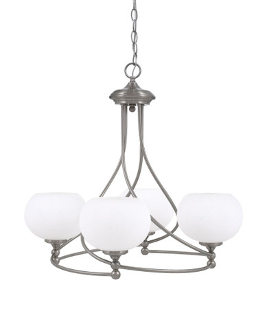 Capri 4 Light Medium Chandelier by Toltec 904-BN-202 - 904-BN-202
