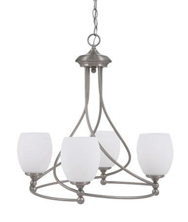 Capri 4 Light Medium Chandelier by Toltec 904-MB-4165 - 904-MB-4165