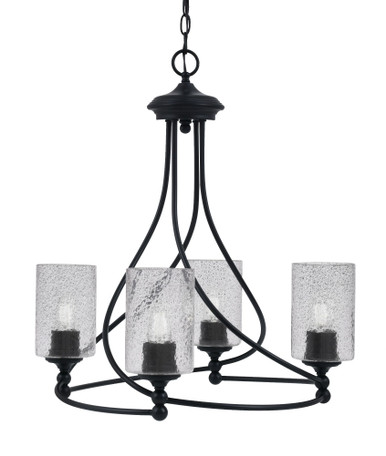 Capri 4 Light Small Chandelier by Toltec 904-BN-3009 - 904-BN-3009