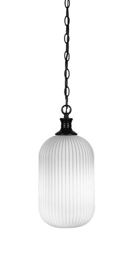 Carina 1 Light Small Chain Hung Pendant 17 Inch Tall by Toltec - 94-825-17-