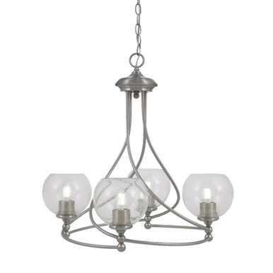 Capri 4 Light Medium Chandelier by Toltec 904-BN-4100
