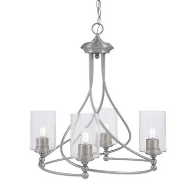 Capri 4 Light Medium Chandelier by Toltec 904-BN-4069
