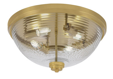 4 Light 8.75 Inch Tall Flush Mount by Toltec - FM_828_4