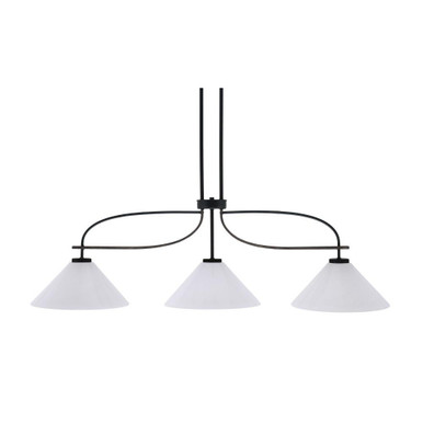Monterey 3 Light Mini Chandelier by Toltec M3_2936_BC12