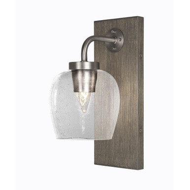 Oxbridge 1 Light Wall Sconce 6 Inch Wide by Toltec - OX1_1771_WSG6