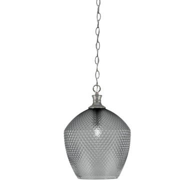 Zola 1 Light Chain Hung Medium Pendant by Toltec - 95-17-2