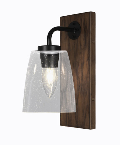 Oxbridge 1 Light Steel Wall Sconce 12 Inch Tall by Toltec - OX1_1771_WS525C