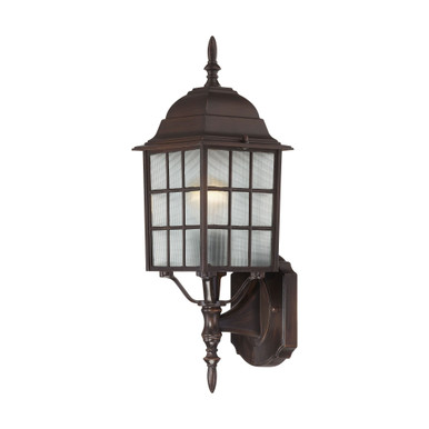 Adams 1 Light Outdoor Wall Lantern 18.25 Inch Tall by Nuvo - 60-34-18