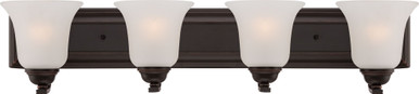 Elizabeth 4 Light Vanity Light by Nuvo - 60-4E