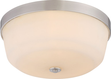Laguna 3 Light 15.13 Inch Wide Flush Mount by Nuvo - 60-524L