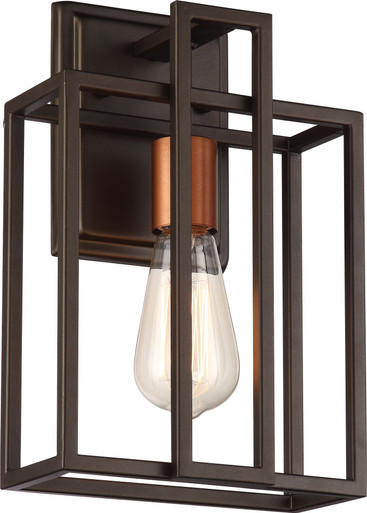 Lake 1 Light Wall Sconce by Nuvo - 60-585LKW