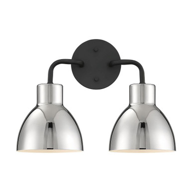 Sloan 2 Light Vanity Light by Nuvo - 60-6-2BV