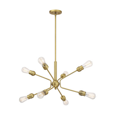 Faraday 8 Light Oversized Pendant by Nuvo - 60-69-8P