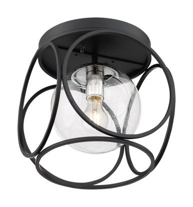 Aurora 1 Light 13 Inch Wide Flush Mount by Nuvo - 60-69FM