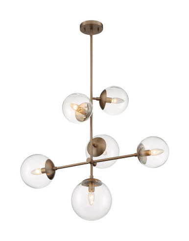 Sky 6 Light Large Pendant by Nuvo - 60-7-6P