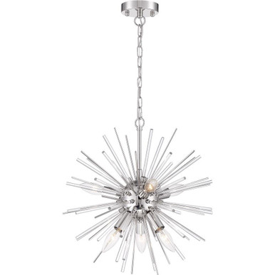 Cirrus 8 Light Small Chandelier by Nuvo - 60-69-8C
