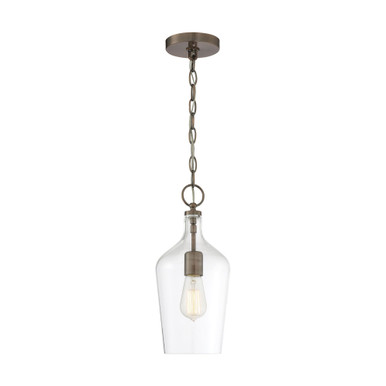 Hartley 1 Light Small Pendant by Nuvo - 60-67-1P