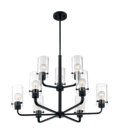 Sommerset 9 Light Large Chandelier by Nuvo - 60-717-9C