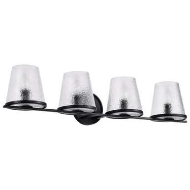 Valentine 4 Light Bath Vanity 7 Inch Tall and 32 Inch Wide by Nuvo - 60/8254