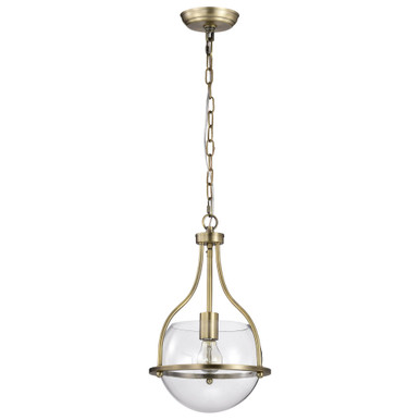 Amado 1 Light Pendant 16.5 Inches Tall and 10 Inches Wide by Nuvo - 60/7815