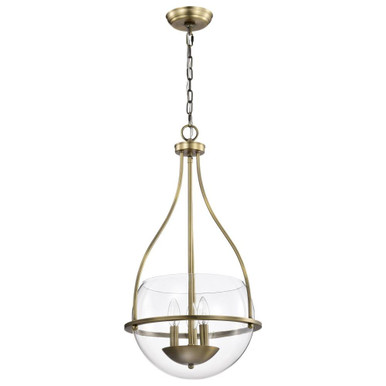 Amado 3 Light Pendant 26.5 Inches Tall and 14 Inches Wide by Nuvo  - 60/7818