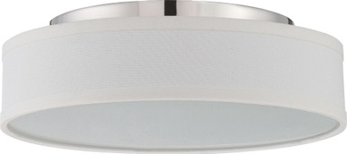 Heather 16W 1 LED 13 Inch Wide Flush Mount by Nuvo - 62