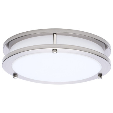 Glamour 18W LED Flush Mount 2.13 Inch Tall and 9.84 Inch Wide by Nuvo - 62/1875