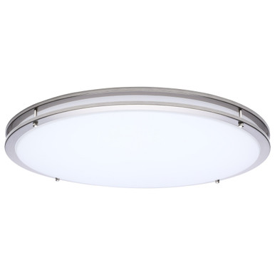 Glamour 39W LED Flush Mount 2.2 Inch Tall and 23.62 Inch Wide by Nuvo - 62/1878