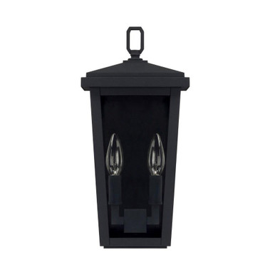 Donnelly 2 Light Outdoor Wall Lantern 14.75 Inch Tall by Capital - 926221