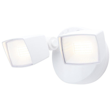 ColorQuick 25W LED Dual Head Security Light 4.41 x 9.17 Inches by Nuvo  - 65/995