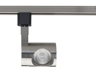 12W 1 LED 36 Deg Pipe Track Head in 2.38 In by 2.41 In High by Nuvo - TH44-P36