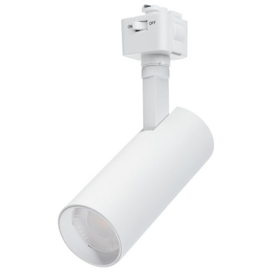 10W LED 36 Degree J Track Head 5.38 Inch Tall and 2 Inch Wide by Nuvo - TH5001