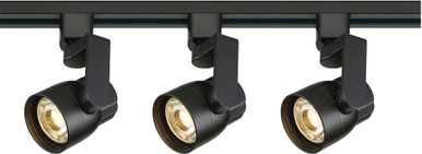 36W 3 LED Round Track Light with Angle Arm 2.5 Inches by 3 In High by Nuvo - TK43