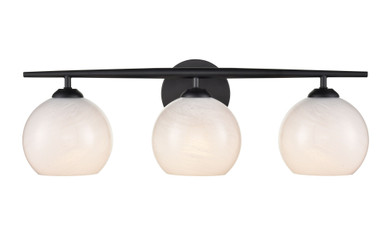 Kimorra 3 Light Bath Vanity 7.88 Inch Tall X 23.88 Inch Wide by Millennium - 18103