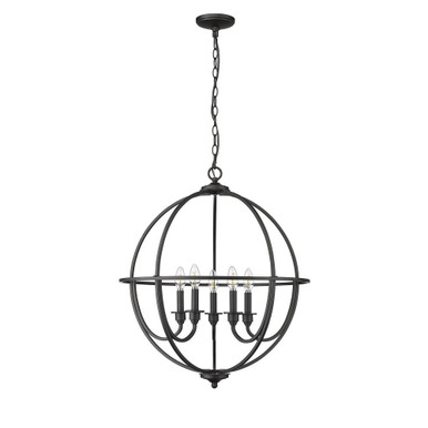 Artemis 5 Light Chandelier 28.25 Inch Tall and 24 Inch Wide by Millennium - 12305
