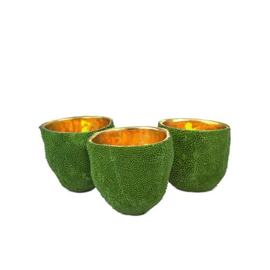 Jackfruit 2.75 Inch Vase (Set of 3) by Currey Company - 1200-0724