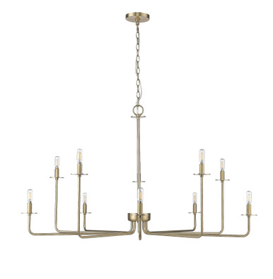 Marceline 10 Light Chandelier 27 Inch Tall and 48 Inch Wide by Millennium - 12510