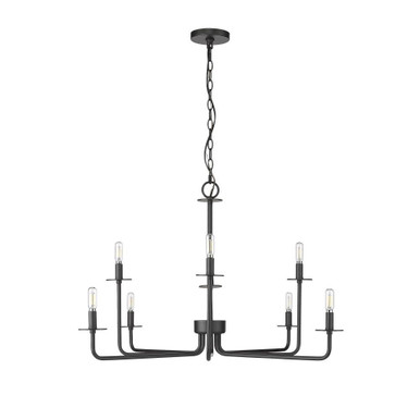 Marceline 8 Light Chandelier 22 Inch Tall and 37.85 Inch Wide by Millennium - 12508