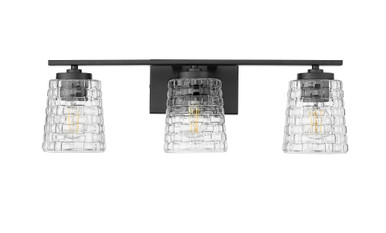 Saben 3 Light Bath Vanity 7.2 Inch Tall and 23 Inch Wide by Millennium - 22103