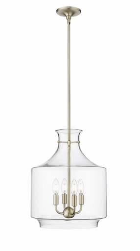 Mahannah 4 Light Pendant 19 Inch Tall and 15 Inch Wide by Millennium - 22804