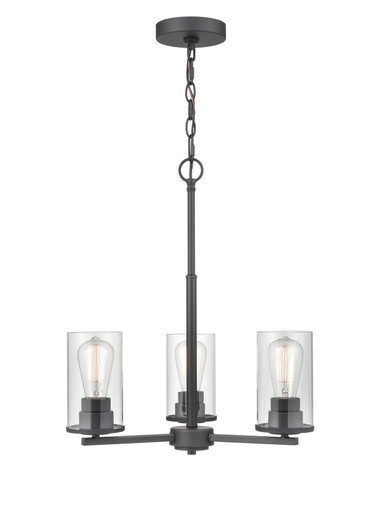 Verlana 3 Light Chandelier 21.25 Inch Tall and 19 Inch Wide by Millennium - 2713