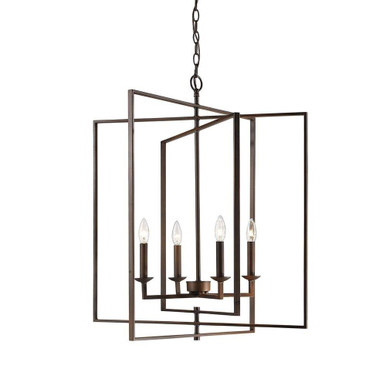 Nellis 4 Light Pendant 30.75 Inch Tall and 26 Inch Wide by Millennium - 3232