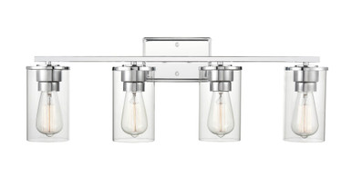 Verlana 4 Light Bath Vanity 9.88 Inch Tall X 27.63 Inch Wide by Millennium - 2704