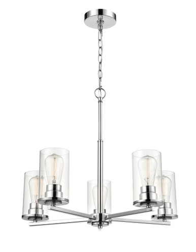 Verlana 5 Light Chandelier 21.25 Inch Tall and 24 Inch Wide by Millennium - 2715