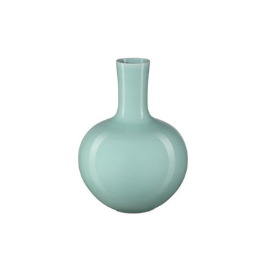 Celadon 11.25 Inch Medium Straight Neck Vase by Currey Company - 1200-0671