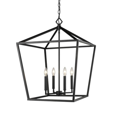 Corona 4 Light Pendant 30 Inch Tall and 20 Inch Wide by Millennium - 3254