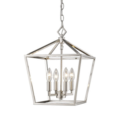 4 Light Pendant 18 Inch Tall and 12 Inch Wide by Millennium - 3234