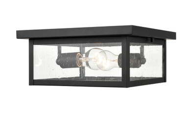 Evanton 2 Light Outdoor Flush Mount 5.25 Inch X 12 Inch Wide by Millennium - 4122